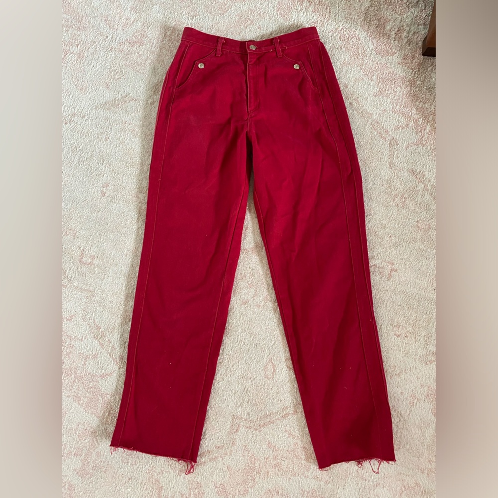 Vintage Red Roughrider Jeans